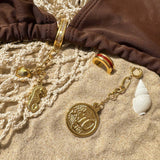 BIKINI BUCKLE TITANIUM STEEL DIY PENDANT_CWMM4694