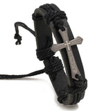 SIMPLE ADJUSTABLE VINTAGE LEATHER BRACELET_CWMM4462
