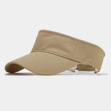 SOLID VISOR HAT SPORTS HIKING MARATHON SUN CAP_CWAH3287