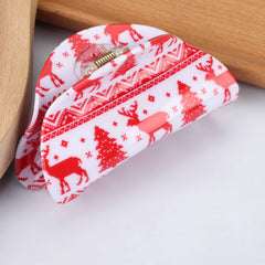 CHRISTMAS ACETATE HAIR CLAW CUTE FESTIVE STYLE_CWAHA0323