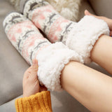 CHRISTMAS WARM PLUSH INDOOR SLIPPERS_CWMS0705