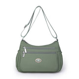 Large Capacity Simple Nylon Shoulder Messenger Bag_Cwab3521