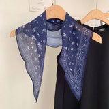 Paisley Scarf Bandana Headband Waist Belt Wrap_Cwasc03021