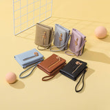 SHORT ZIPPER FOLDING WALLET FOR WOMEN_CWAB2328