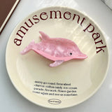 DOLPHIN ACETATE OCEAN HAIR CLAW CLIP_CWAHA5953