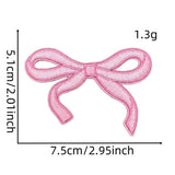 NEW BABY COLORFUL BOW EMBROIDERED PATCH_CWMM4023