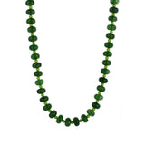 PINK GREEN NATURAL STONE BEADED NECKLACE_CWMM8839