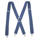 SOLID COLOR ELASTIC ADULT SUSPENDER CLIP_CWMM1110