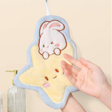 Cwmm8327_Cute Kitchen Absorbent Bathroom Hanging Towel