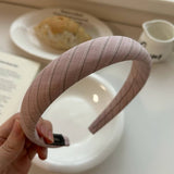 NEW HIGH END SIMPLE STRIPED HEADBAND_CWAHA2855