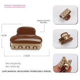 ACETATE GLOSSY BOARD SMALL MINI CLIP HAIRPIN_CWAHA4239