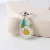 CREATIVE REAL FLOWER KEYCHAIN CAR PENDANT_CWMM3704
