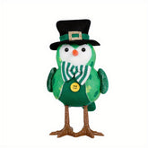 ST PATRICKS PARTY GLOWING LIGHT GREEN BIRD DOLL_CWMM3445
