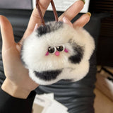 CUTE CALF CAR KEYCHAIN BAG PLUSH PENDANT GIFT_CWMM2526