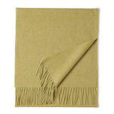Unisex Wool Scarf Soft Solid Color With Tassels_Cwasc2707