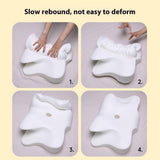 A CLASS MEMORY FOAM NECK PILLOW WITH PILLOWCASE_CWMM8092