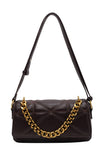 Quilted Zipper Chain Point Cross Body Bag_Cwab0526