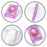 PURPLE LAVENDER FLOWER PORTABLE NOTEBOOK_CWMM1859