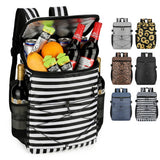 INSULATED CAMPING COOLER BACKPACK WITH FOIL LINER_CWAB5450