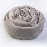 SOLID COTTON LINEN SCARF FOR WOMEN SUMMER SUN PROT_CWASC1451