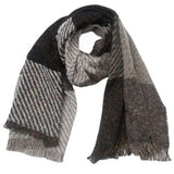 LARGE PLAID SCARF UNISEX WINTER WRAP SHAWL_CWASC0867