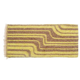 GEOMETRIC LOOP YARN WINTER SCARF WITH SHAWL WRAP_CWASC0870