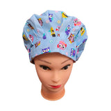 PUFF HAT PRINTED COTTON SURGICAL CAP NURSE HAT_CWAH3376