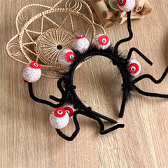 Halloween Spider Headband Cosplay Red Eye Style_Cwaha07549
