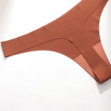 SOLID COLOR ICE SILK T LINE UNDERWEAR_CWMU0279