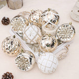CHRISTMAS ORNAMENTS 10CM PAINTED BALL SET DECOR_CWMM9890