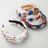 NEW AMERICAN FLAG FULL DIAMOND HEADBAND_CWAHA1260