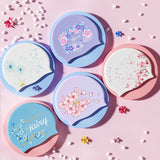 Xl Printed Silicone Swim Cap For Long Hair Women_Cwmm6704