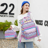 GIRLS BACKPACKS FOR SCHOOL 3 PIECE TRAVEL SET_CWAB5464