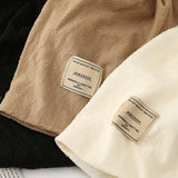 FASHIONABLE WARM LABEL PILE HAT_CWAB2855