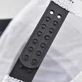 COTTON NEW CAT LETTER EMBROIDERED TRUCKER HAT_CWAH1366