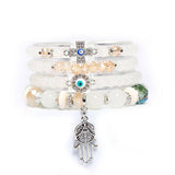 BOHEMIAN FASHION BEADED CREATIVE ELASTIC BRACELET_CWASC0698