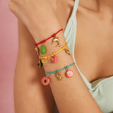 ORIGINAL HANDMADE COLORFUL FRUIT ROPE BRACELET_CWAJE4595