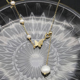 Womens High-End Natural Pearl Necklace