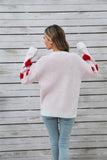 Valentines Day Love Long-Sleeved Knit Sweater