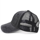 RETRO WASHED SUN PROTECTION BASEBALL CAP_CWAH1543