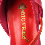 NEW POINTY COLOR MATCHING HOLLOW HIGH HEELS_CWSHH0054