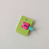 CHILDRENS CUTE LONG NOSE BEAR HAIR CLIP_CWAHA1822