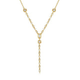 Zirconia Val Round Pendant Necklace_Cwmm5291