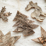 NATURAL CEDAR WOODEN CHRISTMAS TREE HANGING DECOR_CWMM9791