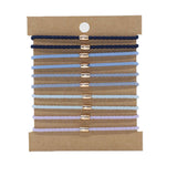 10 PIECE GRADIENT COLOR PALETTE HAIR SCRUNCHIES_CWAHA2717