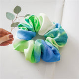SIMPLE TIE DYE ELASTIC BAND HAIR TIE_CWAHA0842