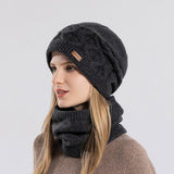 Winter Outdoor Cycling Hat And Scarf Two-Piece Set_Cwasc1120