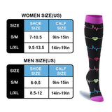 Women'S Sports Elastic Compression Socks_Cwms1863