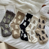 CUTE CARTOON THICK WARM BEAR SOCKS_CWMS0883