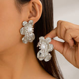 COOL AND SIMPLE RETRO FLOWER EARRINGS_CWAJE1814